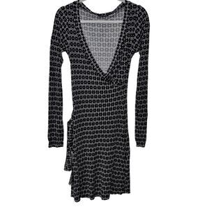 The End Firenze Black & White/Gray Design Dress - NWT
